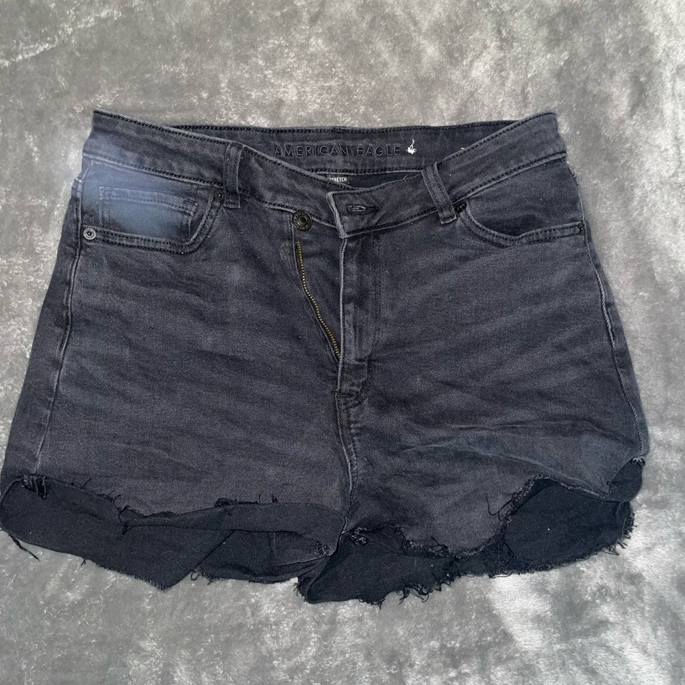 American Eagle Black Denim shorts